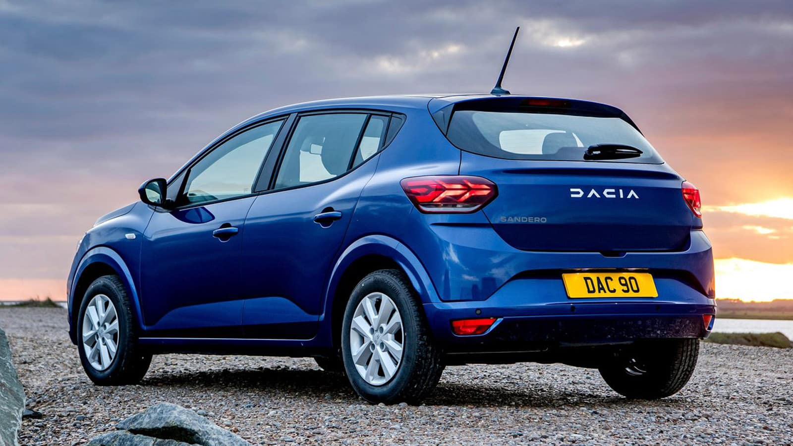 dacia sandero tył