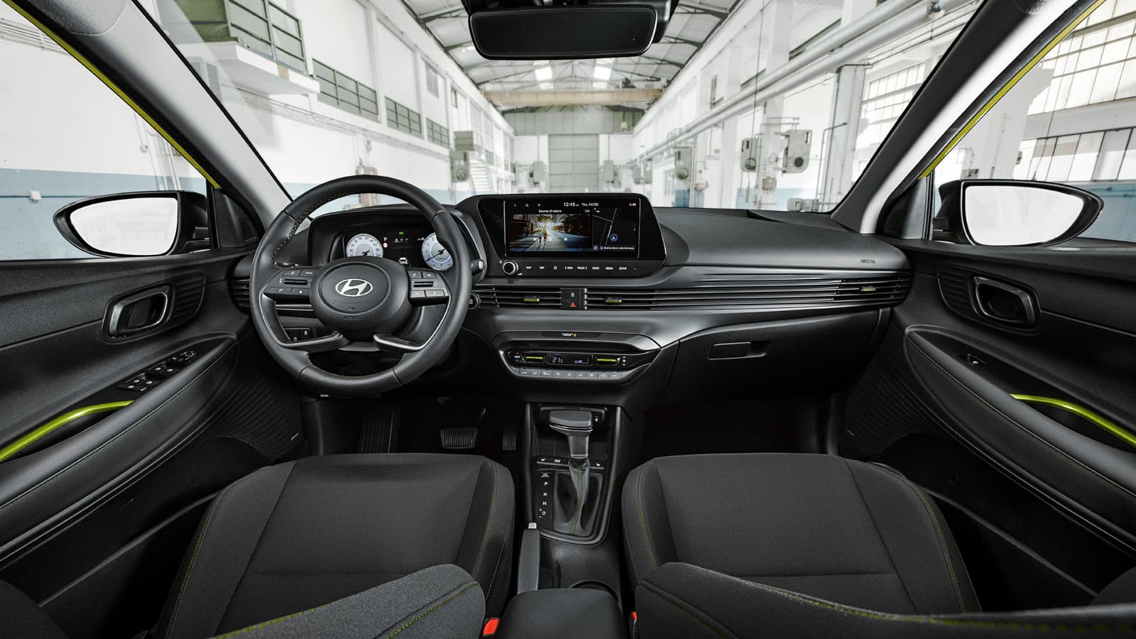 nowy hyundai i20 wnętrze
