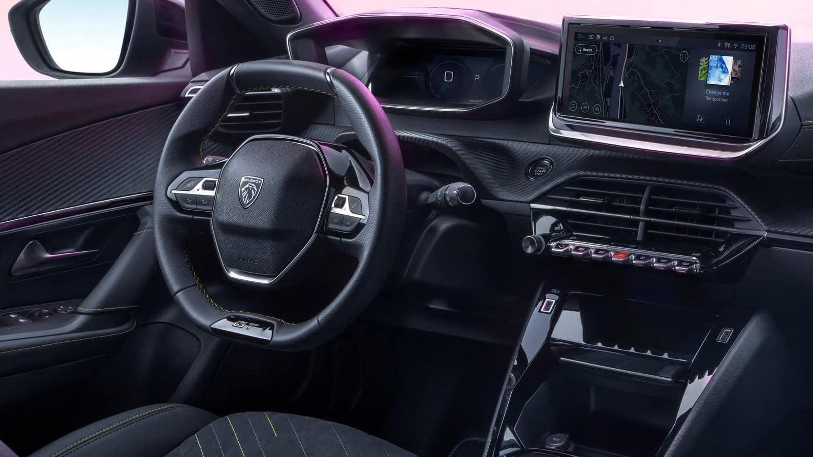 nowy peugeot 2008 wnętrze