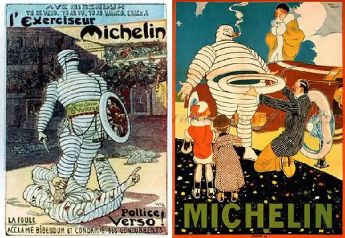 reklama michelin 1900