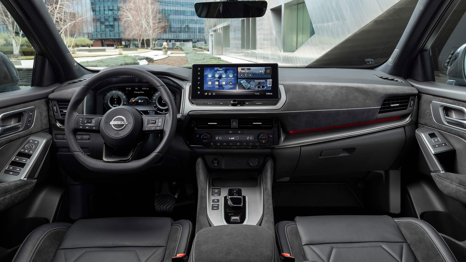 nowy nissan qashqai wnętrze