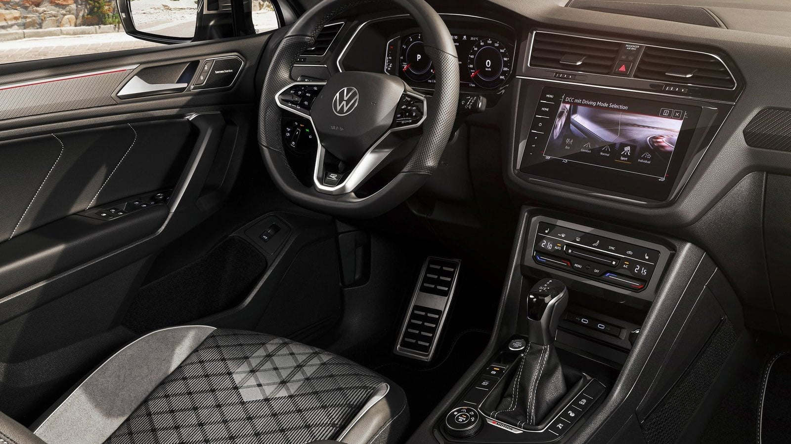 volkswagen tiguan allspace wnętrze