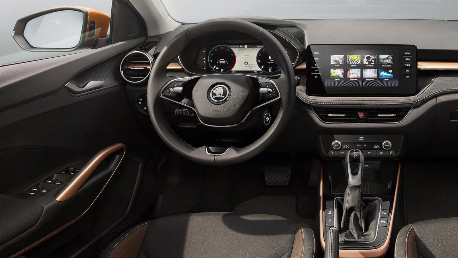 skoda fabia wnętrze