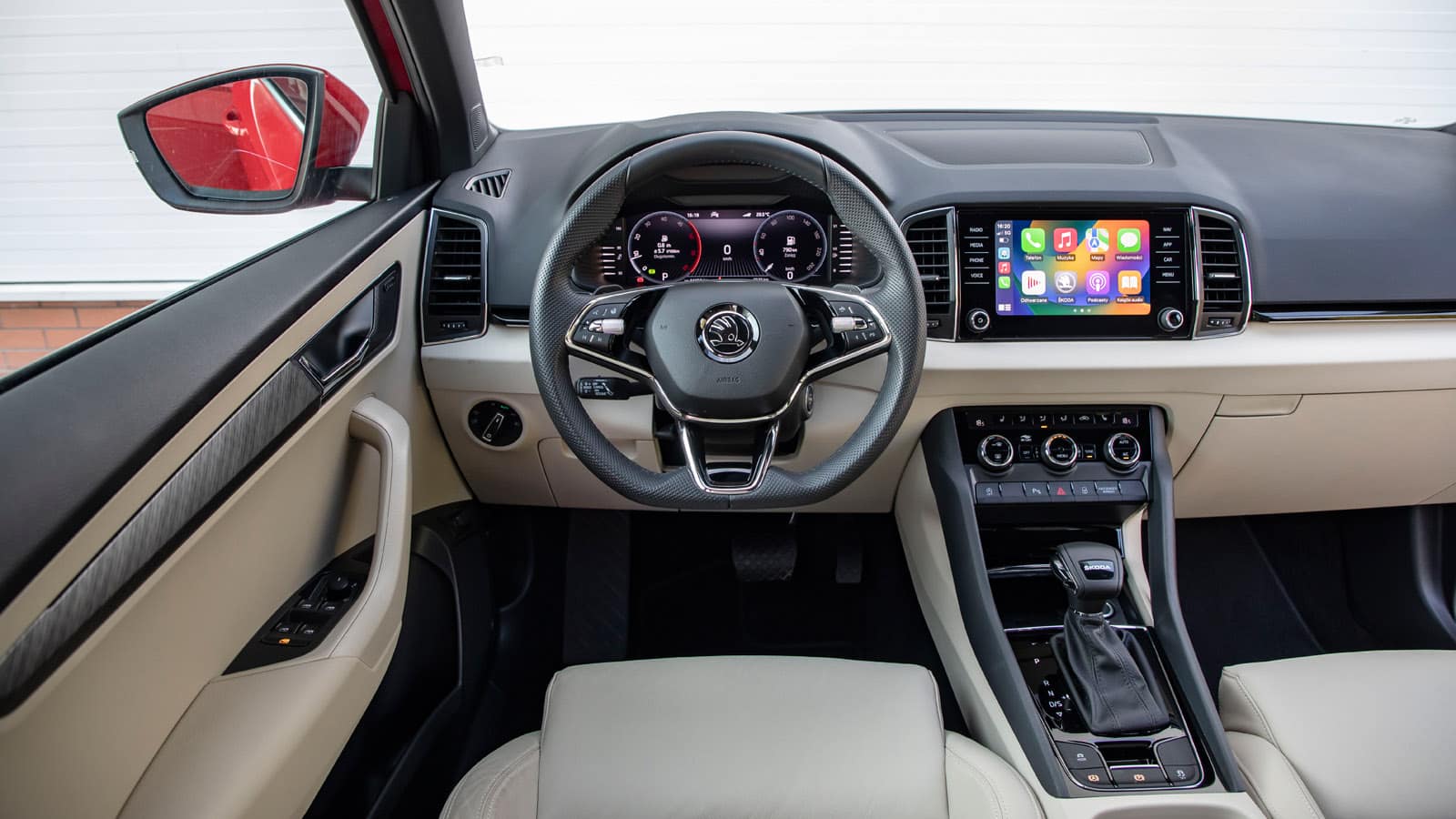 skoda karoq wnętrze