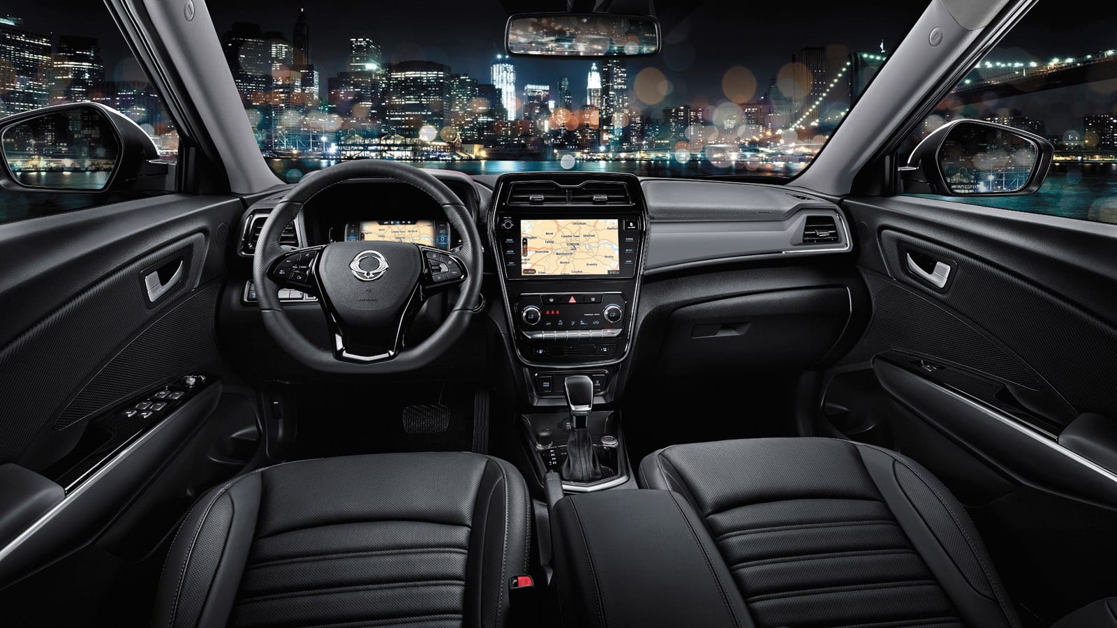 ssangyong tivoli wnętrze