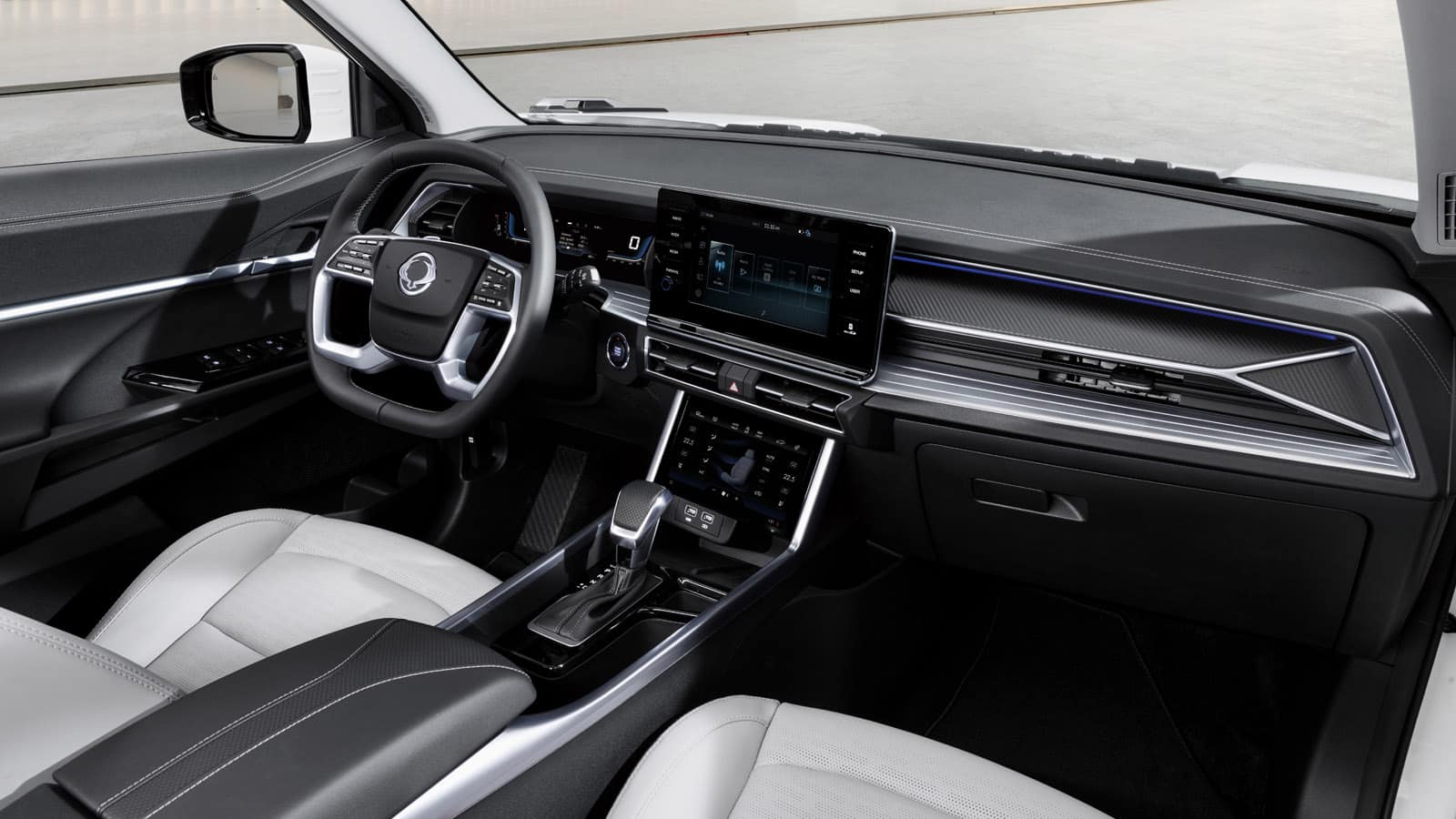 ssangyong torres wnętrze