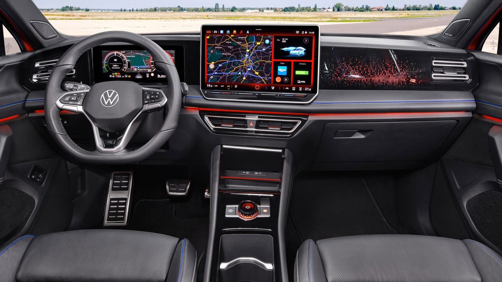 volkswagen tiguan wnętrze