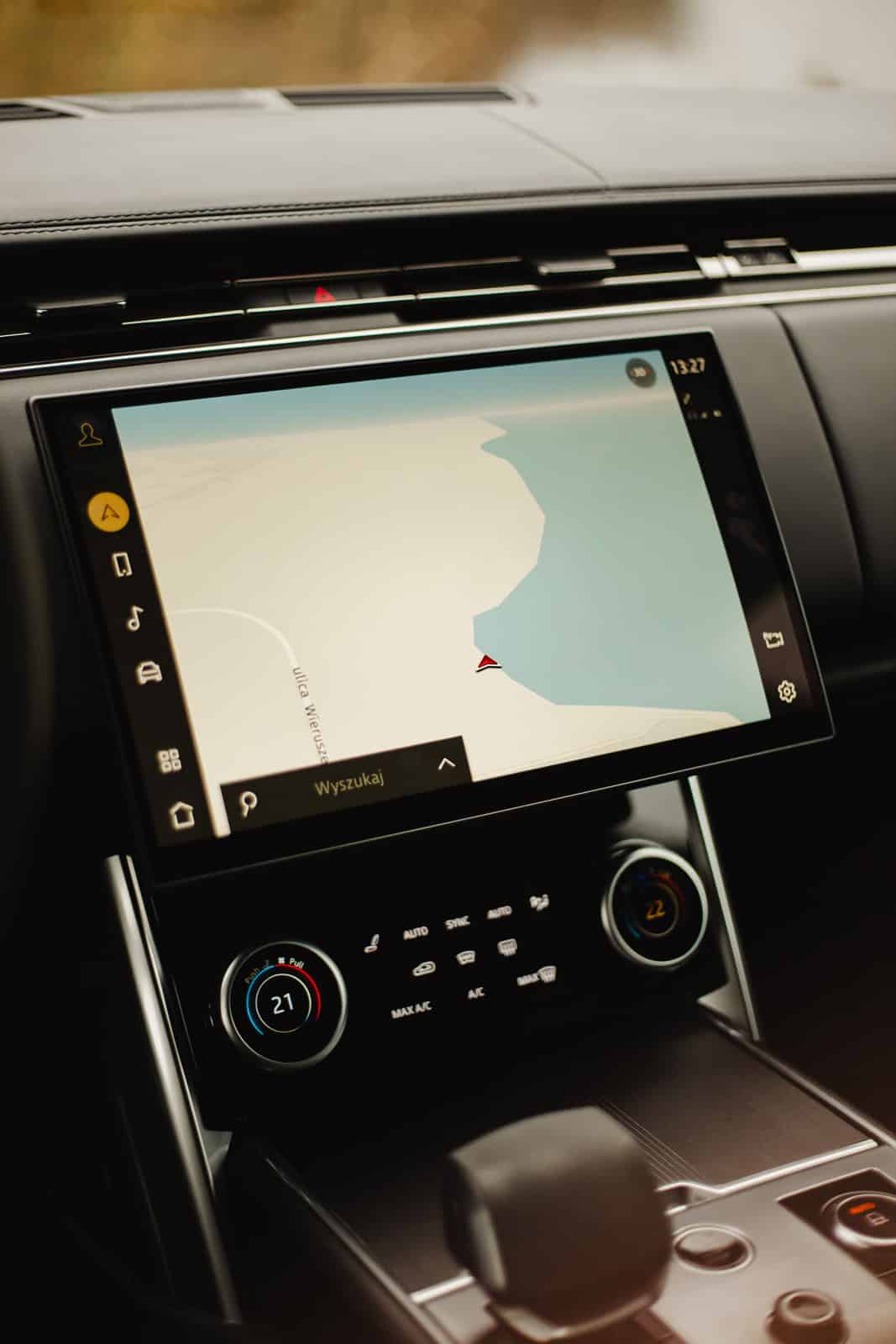 range rover autobiography v8 ekran