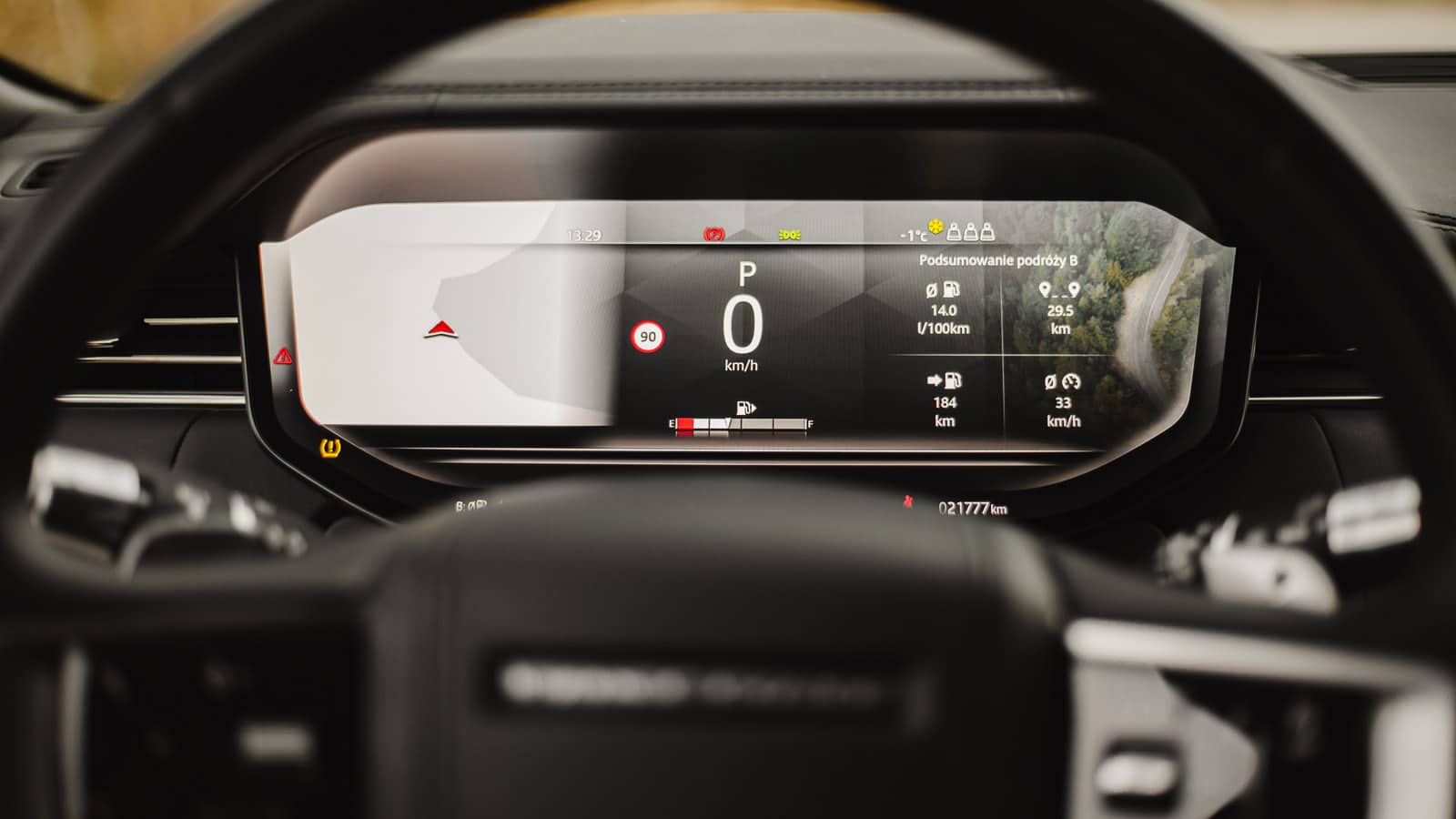 range rover autobiography v8 wnętrze