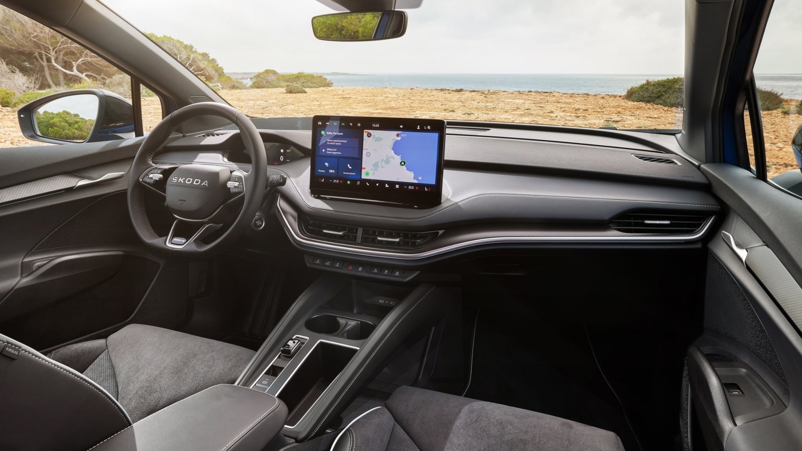 skoda elroq wnętrze