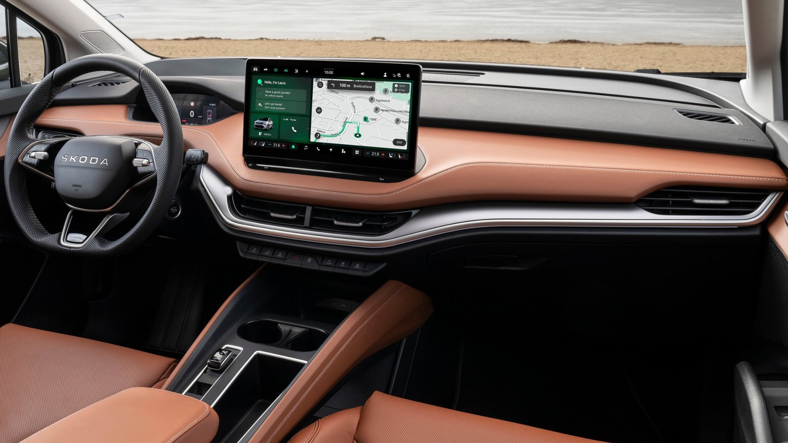 skoda enyaq wnętrze