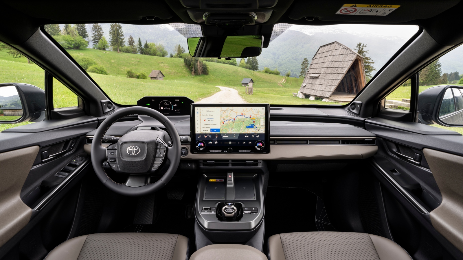 toyota bz4x touring wnętrze