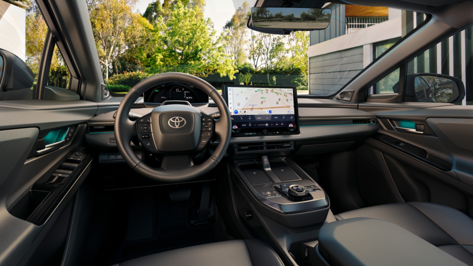 toyota bz4x wnętrze
