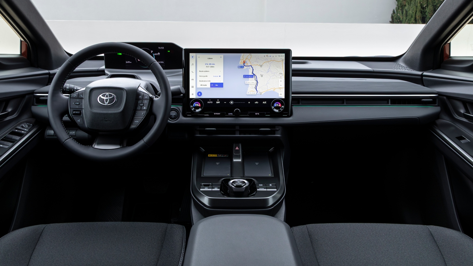 toyota c-hr plus wnętrze