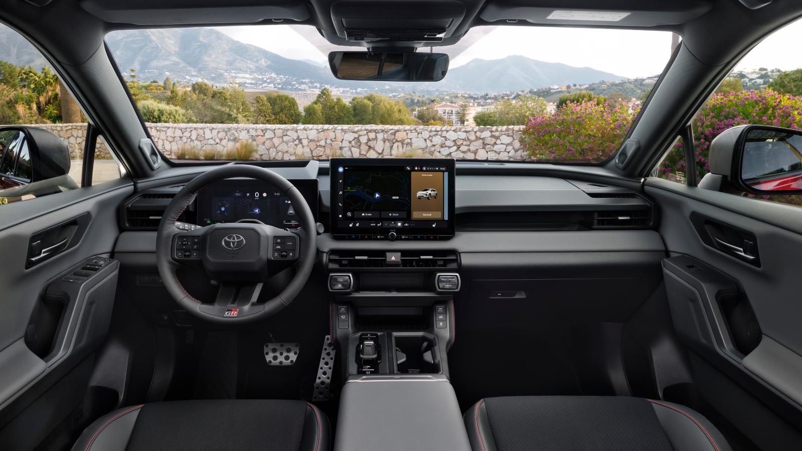 nowa toyota rav4 wnętrze
